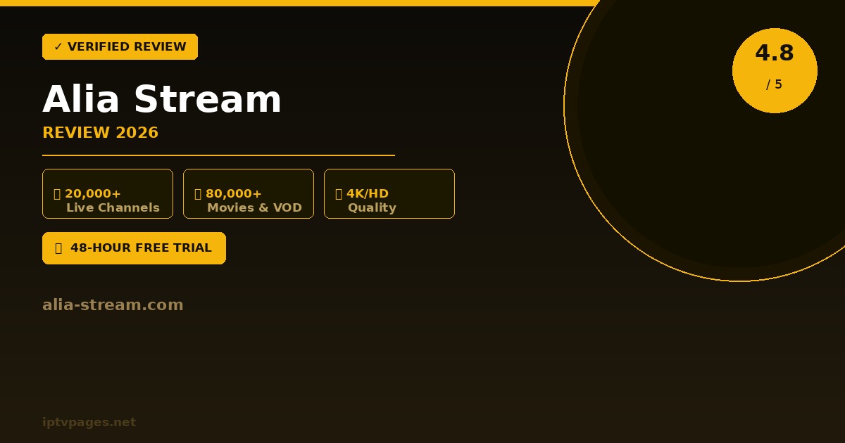 Alia Stream Review 2026