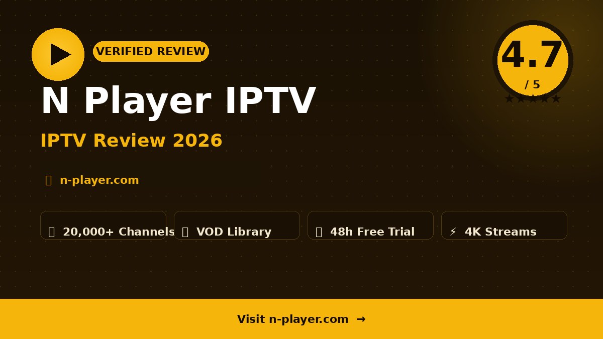 N Player IPTV Review 2026