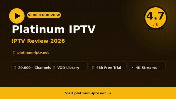 Platinum IPTV Review (2026): Is It Worth It?