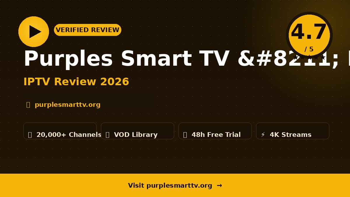 Purples Smart TV – Purples Smart TV Review 2026