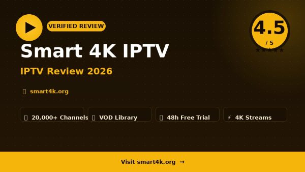 Smart 4K IPTV Review (2026): Is It Worth It?