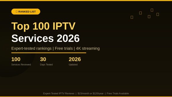 A-Z IPTV Directory 2026: 100 Providers Listed Alphabetically