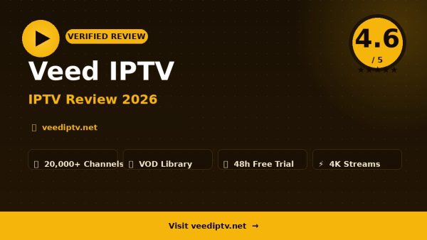 Veed IPTV Review (2026): Is It Worth It?