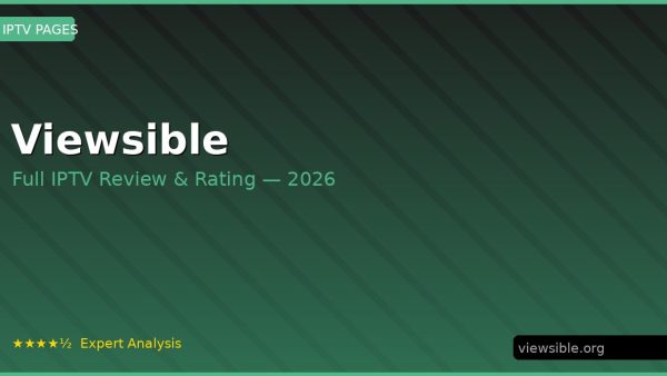 Viewsible Review 2026 — Channels, Pricing & Honest Rating